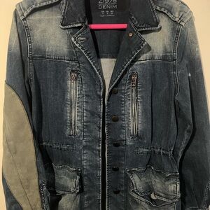 Denim Women’s/Mens jacket in Blue Zara